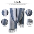 Miniatyrbillede 3 af 5: Feel Scarf - Letvægtssjal til kvinder, store bløde tørklæder og W