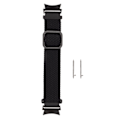 Miniatyrbillede 1 af 5: Urrem til Galaxy Watch 4 - Elastisk nylonflettet, justerbar håndledsrem