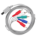 Miniatyrbild 1 av 5: Högdefinitions AV-ljud-videoadapter HDTV-komponentkabeltråd för Wii U-spel