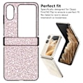 Pikkukuva 4 / 5: Kääntökuorellinen puhelimen kotelo, kulutusta kestävä, täydellinen istuvuus, glitter-design, helppo puhdistaa, Oppo Find N2 Flip -puhelimeen