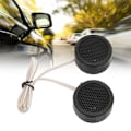 Miniatyrbillede 1 af 8: 2 stk. bil-tweetere 97dB 500W dome indvendige stereo lydhøjttaler med base til lydsystem