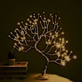 Miniatyrbilde 4 av 5: Bordlampe Bonsai-tre Lys Kunstig Tre Led Lys, 8 Moduser