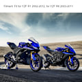 Miniatyrbillede 6 af 8: Motorcykel Fodhviler Fodtrin Pinde Passer Til YZF R1 YZF R6