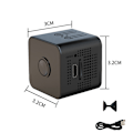 Miniatyrbild 2 av 8: Högupplöst Kamera, Avancerad Mörkerseende Rörelsedetektering Säkerhetskamera för Hemmet, Batteridriven, Enkel Installation