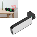 Miniatyrbild 1 av 8: Justerbar Ljusstyrka Väckarklocka Med 180° Takprojektion, Ultra-Tydlig Display Och Batteribackup, Högljudd Alarmprojektorklocka För Alla Tillfällen