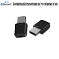 Pikkukuva 5 / 5: USB Bluetooth 5.0 Langaton Ääniadapteri Lähetin Vastaanotin 2 in 1 TV:lle, Kannettavalle Tietokoneelle, Autolle, Kotiäänentoistojärjestelmälle