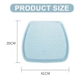 Miniatyrbilde 2 av 5: 1 stk bil honeycomb pute multifunksjonell gummi sete pute