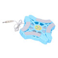 Miniatyrbillede 3 af 5: DRS04 Foldbar Computer Laptop Cooler Cooling Pad Luminous USB Cooling Base(Blå )