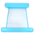 Miniatyrbild 1 av 7: Ergonomisk Vattenhängmatta med Stor Yta, Multifunktionell Uppblåsbar Poolstol för Vuxna Högkvalitativt PVC-Material Poolhängmatta Flyter