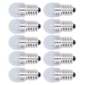 Miniatyrbillede 2 af 5: 10 stk. E14 pærer energibesparende varmt hvidt lys LED små pærer til loftslampe væglampe 500lm 1.5W 24V