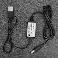 Miniatyrbild 5 av 5: USB-strömkälla reseladdare kabel walkie talkie-ledning för WOUXUN för TYT för QUANSHENG