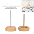 Miniatyrbilde 7 av 8: Perle Spinner Manuell Roterbar Hurtig Tre DIY Perlefremstillingsenhet for Smykkehåndverk