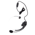 Miniatyrbillede 5 af 5: Kablet Trucker Headset 3,5 mm Mono Headset Med Støjreducerende Mikrofon Lydstyrkekontrol Til Mobiltelefon Bærbar