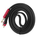 Miniatyrbillede 2 af 5: Dual Color 2PCS 6,35 til RCA Audio Connector Kabel 6,35mm 1/4'' tommer Jack Stik til KTV (2 m)