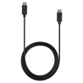 Pikkukuva 2 / 2: DisplayPort-urosliitin DisplayPort-urosliittimeen -sovitinkaapel DisplayPort-liitäntäkaapeli kannettavalle tietokoneelle, pöytätietokoneelle ja projektorille