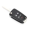 Miniatyrbilde 2 av 2: 5 Knapper Flip Nøkkel Fob Deksel Skall Erstatning Passer for Chevrolet Camaro 2010-2013