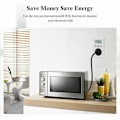 Miniatyrbild 5 av 5: Elförbrukningsmätare för hydroponik, digital timer säkerställer exakt energihantering, max ström 16A, max effekt 3680W, lätt att använda för hemmet