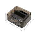 Miniatyrbilde 4 av 5: USB 3.0 til SATA IDE Dual Bay Ekstern Harddisk Dock Offline Clone Støtte 20TB 6Gbps for 2.5in 3.5in HDD SSD IDE 100‑240V