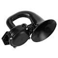 Miniatyrbillede 4 af 5: Universal Sneglehorn Sort Fanfare 12/24V 120dB Luft Trompet til Bil Lastbil Bus Van Tog