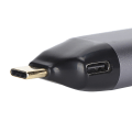 Miniatyrbillede 3 af 5: TypeC han til RJ45 hun adapter bærbar TypeC til RJ45 adapter kompatibel med Windows Android OS X