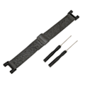 Miniatyrbillede 2 af 5: Metal Mesh Watch Band Smartwatch Rem til Amazfit TRex Pro (Sort)