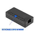 Miniatyrbillede 2 af 5: ABS Plast Kabinet Beskyttende Etui Cover Skal til Raspberry Pi Zero W / 1.3 (Sort)