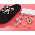 Miniatyrbillede 3 af 5: Sko Charms Passer Til Clog Sandaler Dekoration Mode Crystal Diamo