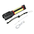 Pikkukuva 3 / 5: LED-ladattava taskulamppu, tehokas teleskooppinen zoom-sähköinen