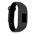 Miniatyrbillede 8 af 8: Silikone urrem udskiftningsrem justerbar ur armbånd til Garmin Vivofit3Sort