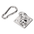 Miniatyrbilde 5 av 5: Opphengskroker i U-form for takmontert vegg, tunge hengekøykroker i metall for sving