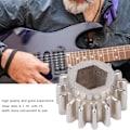 Miniatyrbilde 6 av 6: OpenGear gitarmekanikk gir hex låsing universelle monteringspinner musikkinstrumentverktøy (sølv 12 stk)