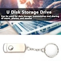 Miniatyrbillede 7 af 8: USB Flash Drive Bærbar Stor Lagerkapacitet Hukommelseskort U Disk til Window2003/XP/Vista/7/8/10/OS X/Linux 8GB