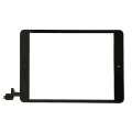 Pikkukuva 5 / 5: Tablet-digitointiruudun karkaistu lasinen vaihtokapasitiivinen kosketusnäyttö IC-sirun kanssa Kotipainike IOS Mini 1 2:lle