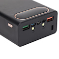 Pikkukuva 5 / 8: L16 16x18650 DIY Power Bank 2 USB-lähtöä 22,5 W:n pikalataus Akun kotelo LCD-näytöllä ja Micro Type C -tulolla Musta