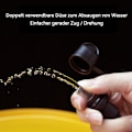 Miniatyrbild 7 av 8: Läckagesäker Vattenbehållare, Trycktolerant 2 Liter Utomhus Vattenreservoar, TPU Material Stor Öppning För Enkel Rengöring, Snabbkopplingsslang