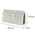 Miniatyrbillede 2 af 5: Moderne Tissue Opbevaringsboks Stof Tissue Boksholder Polyester Tissue Boks Cover