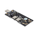 Miniatyrbillede 5 af 5: M.2 til USB 3.0 Adapter NGFF Key B 3G/4G/5G Riser Modul Test med Dual SIM-kortslot