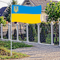 Pikkukuva 5 / 5: Ukrainan kansallislippu 90x150cm Sininen Keltainen Ukraina Liehuva lippu Pihalle Ulkoilmanurmikon Koristeluun