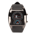 Miniatyrbild 4 av 5: LED-display Pilotklocka Hög Precision Armbandsur Bekvämt Bärbar LED-klocka med Tids- och Datumvisning