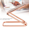 Miniatyrbild 8 av 8: Finger Ring Mobiltelefon Hållare Stativ 360° Rotation Metall Ring Spänne MultiAngle Handtag(Rose Gold )