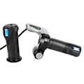 Miniatyrbillede 2 af 5: 36V 1000W Elektrisk Cykel Børstet Hastighedsboks Controller Gasgreb Kit til 7/8in Styr