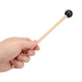 Pikkukuva 8 / 8: 1 Pari Kieli Rumpu Mallet Stick Rumpukapula Instrumentti Lisävaruste Setti Kit Soittaminen