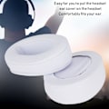 Miniatyrbilde 1 av 2: Hvit headset hodetelefon bomull øreputer deksel pute erstatning for Brainwavz HM5