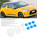 Miniatyrbillede 7 af 8: 10 stk. sæt med clips til fastgørelse af sideskørter til bil 1610186180 Stærk klemkraft Udskiftning til Citroen DS3 2009‑2015
