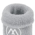 Miniatyrbild 3 av 5: 2 set svettband handledsskydd för män kvinnor gym löpning basket sport handledsstöd bandage omslag ärm