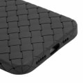 Miniatyrbillede 3 af 8: Smartphone Bagcover Bagside Støvsikkert Etui Beskyttende Cover til IPhone 12/12 Pro(Sort )