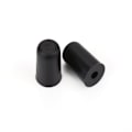 Pikkukuva 4 / 8: 4 kpl musta kumi kärki sellolle Endpin NOn Slip Cap Instrument Protector