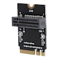 Pikkukuva 5 / 5: M.2 SSD -sovitinkortti KEY A/E NGFF - Nvme Solid State Drive -pystyasennussovitin