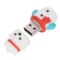 Miniatyrbild 7 av 7: Minnessticka Hög Hastighet Plug and Play Tålig Härlig Snögubbe Form Smidig Portabel Flashdrive för Hemmakontor Resor 64GB