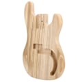 Miniatyrbillede 2 af 7: Ubehandlet guitar krop til PB-stil bas i ahorn til DIY elektrisk guitar tilbehør